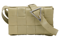 Small Cassette, Leather, Green, MII, DB, 3*